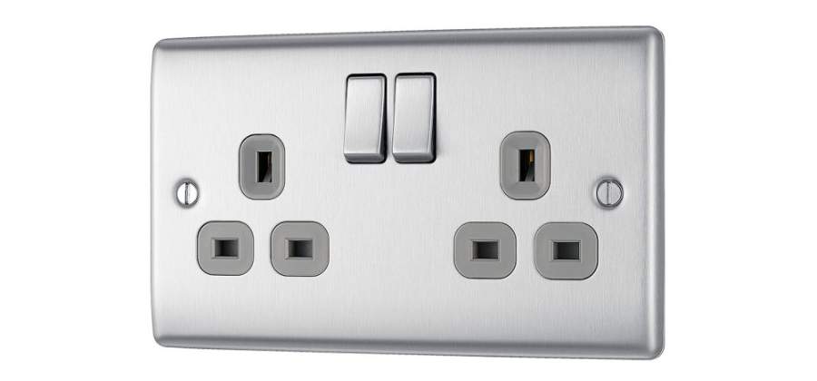 The BG Brushed Steel Flat-Plate Twin Socket: A Budget-Friendly Alternative